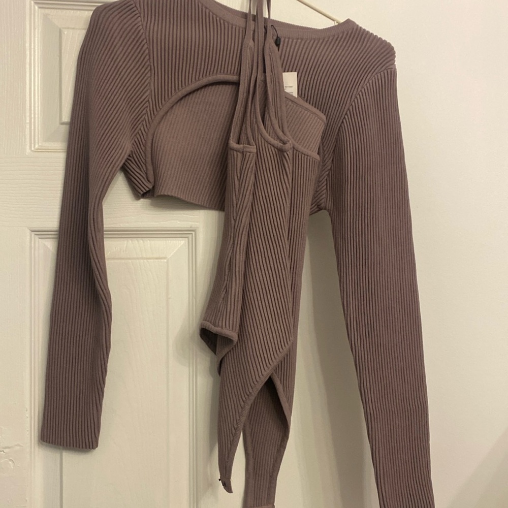 Ribbed Bodysuit